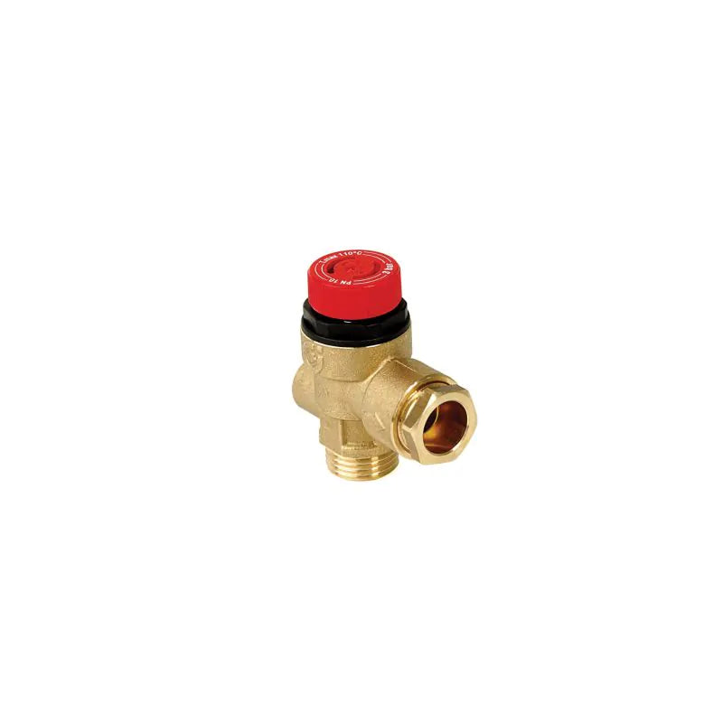 Altecnic 1/2" x 1/2" 6 Bar Safety Relief Valve (male x female)