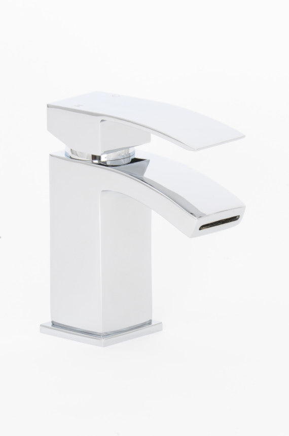 Lauder Mono Basin Mixer & Push Waste