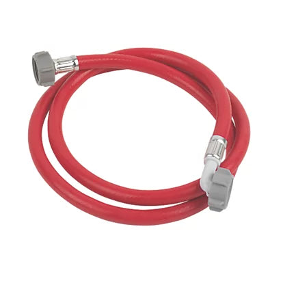 Washing Machine Inlet Hose 1.5m x 3/4" Red