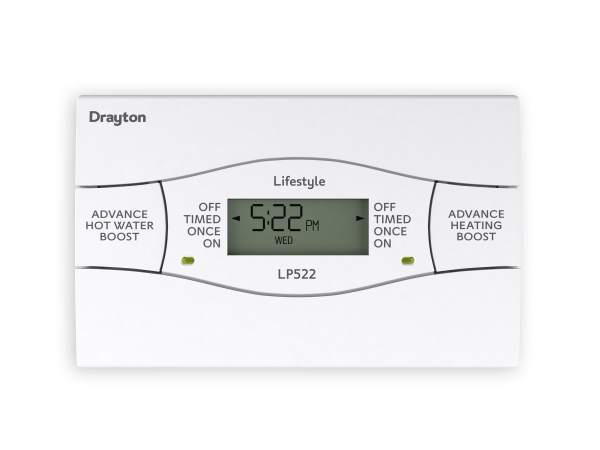 Drayton LP522 2-Channel Digital Programmer